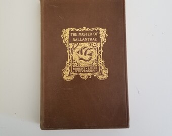 The Master of Ballantrae by Robert Louis Stevenson. Leather Bound. published by Scribner's 1907