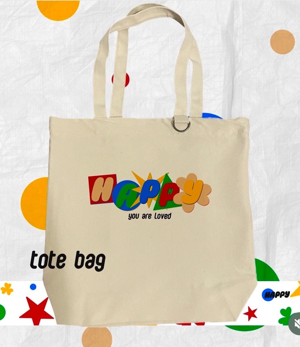 Jin Happy Tote Bag - Etsy