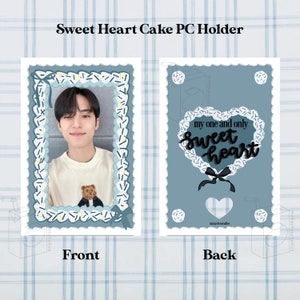 Support pour PC Cake // Support pour PC Sweetheart // Support pour cartes K-POP avec photo : LIQUIDATION