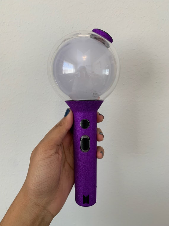 BTS Official Lightstick Map of The Soul Special Edition + BTS Transparant  Photocard