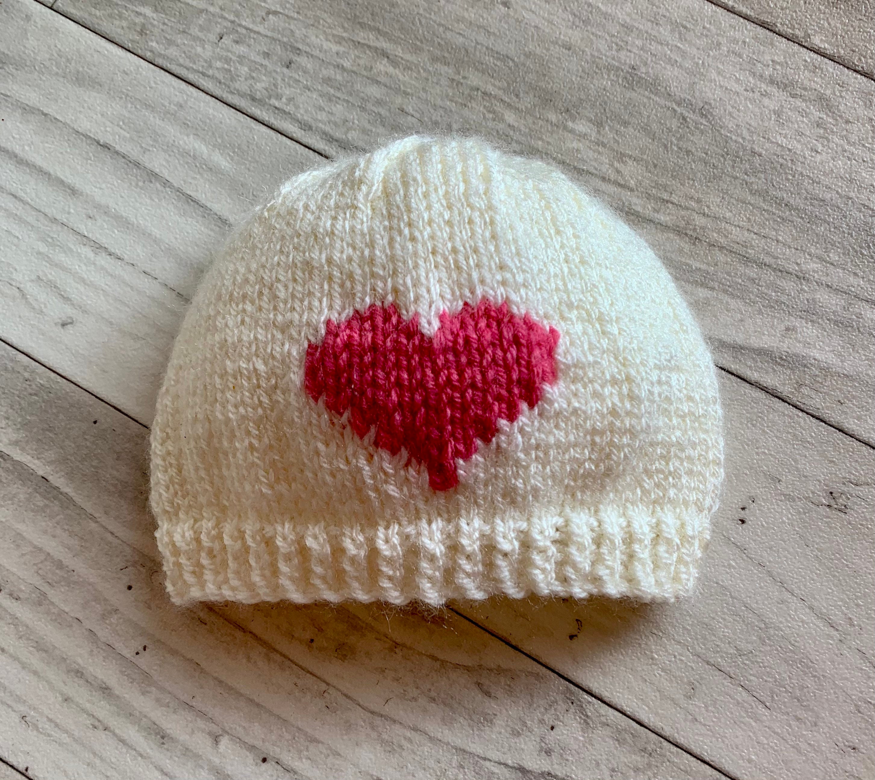 Tiny Heart Hat