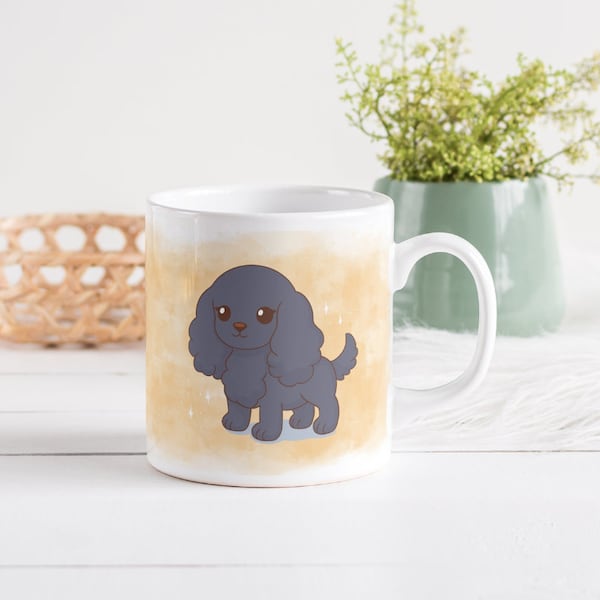 Cocker Spaniel Mug, Stay Pawsitive, Personalized Dog Mug, Pet Lovers, Coffee Mug, Ceramic Mug