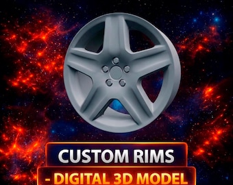 CUSTOM RIMS - DIGITAL 3D model