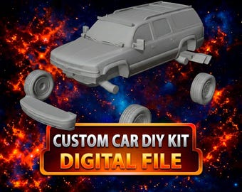 Op maat gemaakte autobouwset – DIGITAAL 3D-MODEL