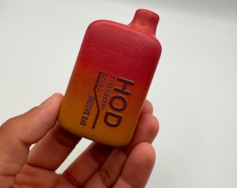 Vape-vormige ocarina | Hulp bij stoppen met vapen | Muzikaal anti-vapespeeltje | Parodie vapencadeau | Gagcadeau voor vapers | Hulp bij orale fixatie