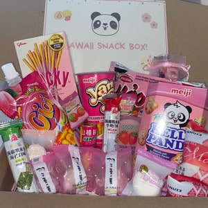 Kawaii Cute Asian snack box | Manga anime snacks | A special someone gift box /Birthday Gift Box | Sweet Treats |Easter treat