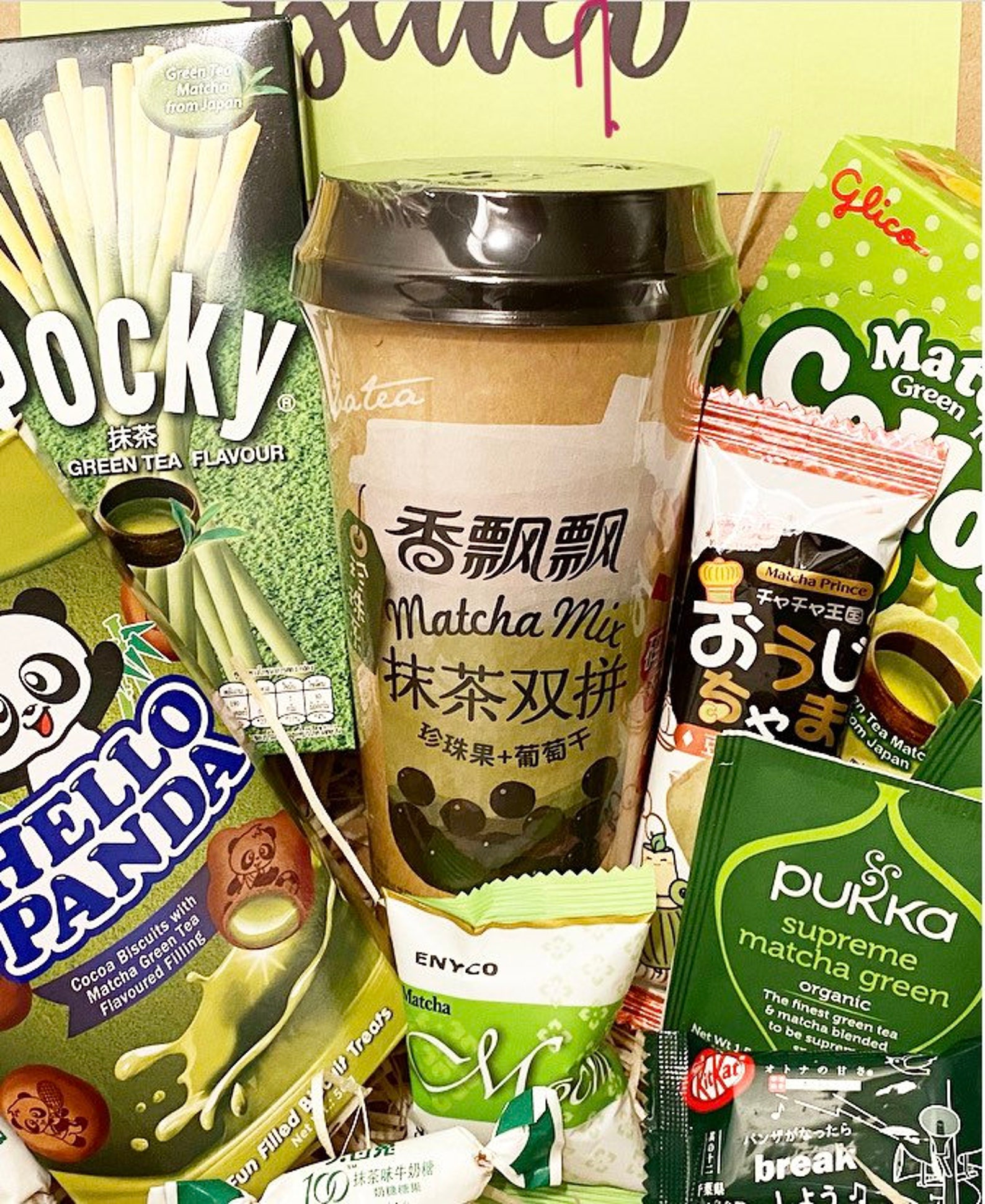 matcha snack box