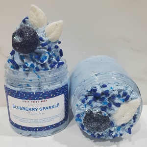Honey Blueberry Lavender Whipped Soap Body Cream  Whipped soap, Body  cream, Natural fragrance oil