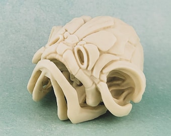 3D Printed Mon Calamari Skull | Star Wars Collectible, Sci-Fi Decor