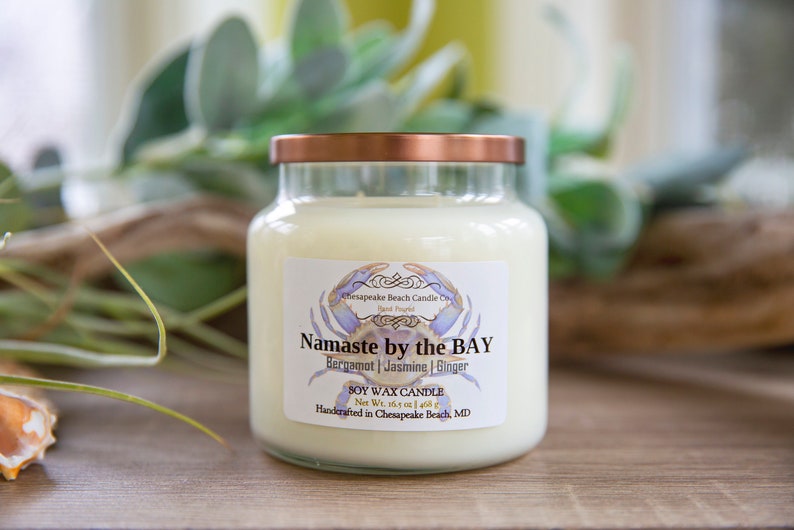 Chesapeake Collection Soy Candles Apothecary Jars Net Wt. Etsy España