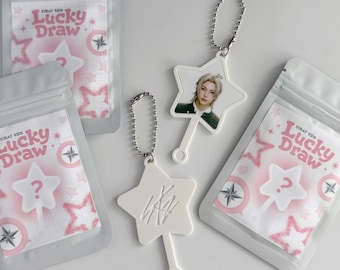 Stray Kids Mini Picket Keychain Lucky Draw | SKZ Inspired Keychain | Kpop Bag Charm | SKZ Merch Gifts