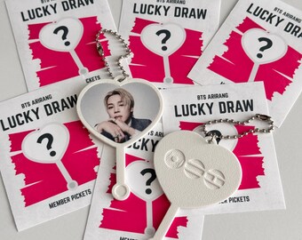 BTS Arirang Mini Picket Keychain Lucky Draw | BTS Keychain | Kpop Bag Charm | BTS Merch