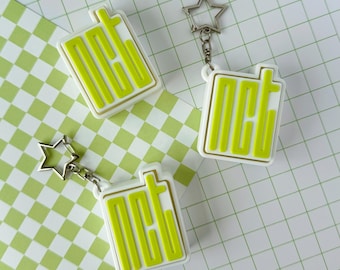 NCT Logo Clicker Keychain | NCT Fidget Clicker | Kpop Desk Toy | NCT Merch