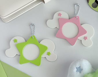 NCT Wish Wichu Photo Holder | Kpop Photo Holder Keychain | NCT Wish Merch Bag Charms