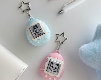 Stray Kids SKZOO Tamagotchi Clicker Keychain | Kpop Fidget Clicker | SKZ Gift | Stray Kids Merch Bag Charms