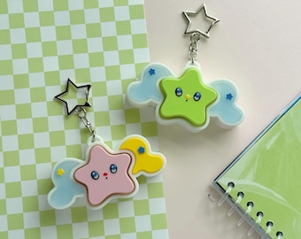 NCT Wish Wichu Fidget Clicker Keychain | Kpop Desk Toy | NCT Wish Merch Bag Charms