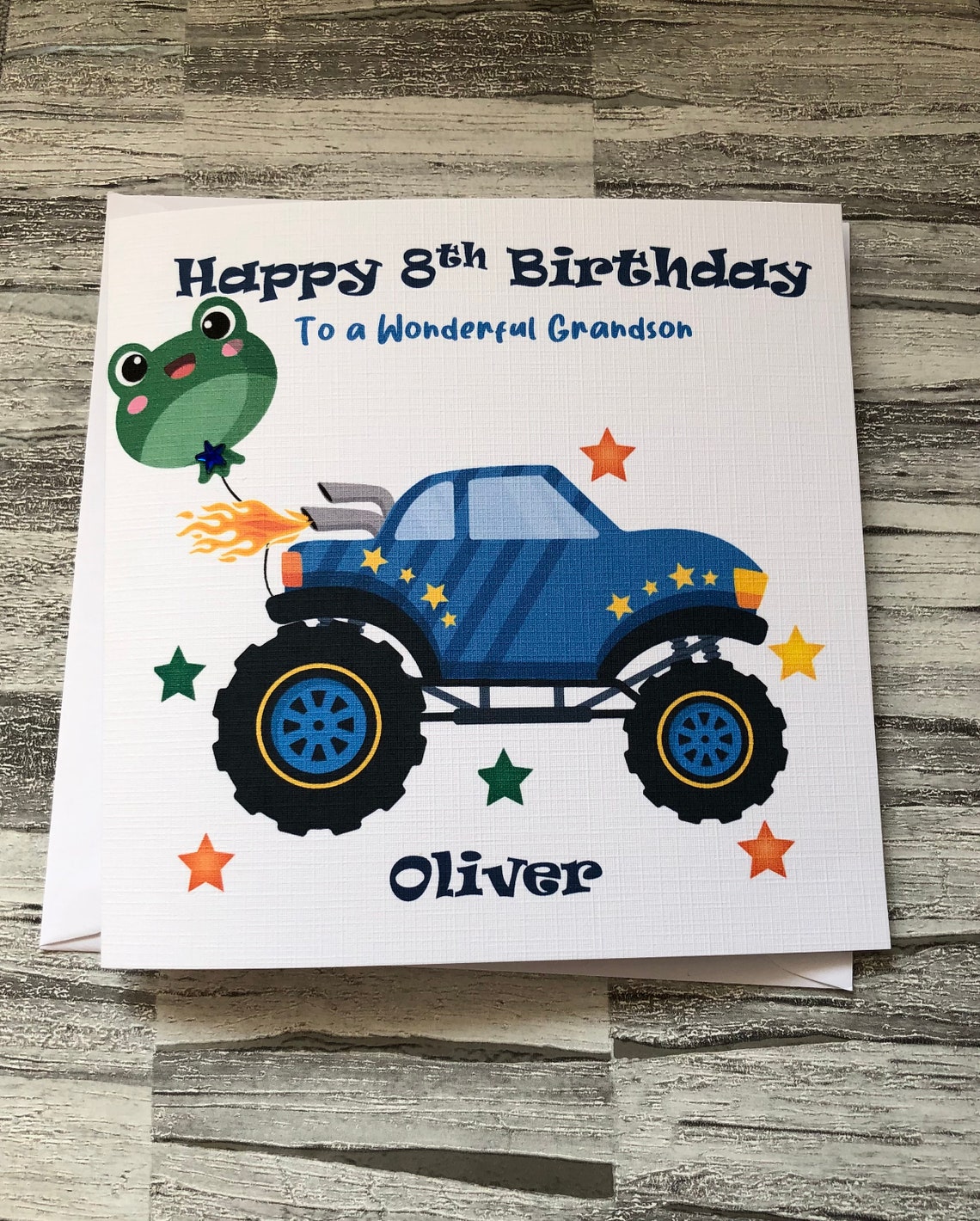 Birthday Monster Truck card for boy or girl all relations - Etsy Italia