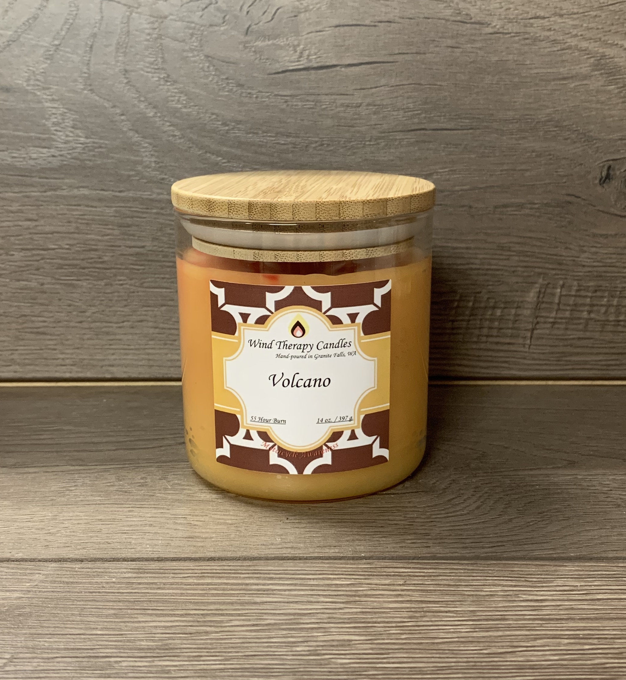 Citrus scented candle Volcano Summer Scent Candle Gift Etsy