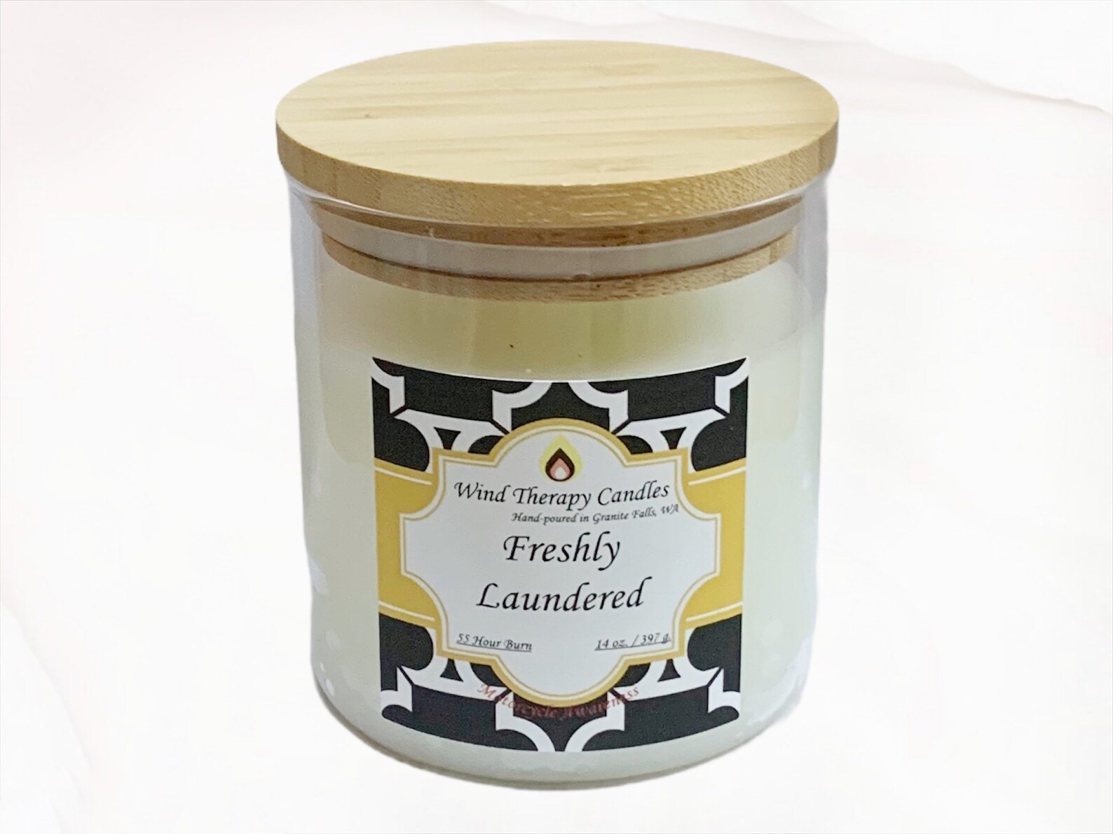Freshly Laundered / Gain Scented / Large Candle / 2Wick / 14 Etsy