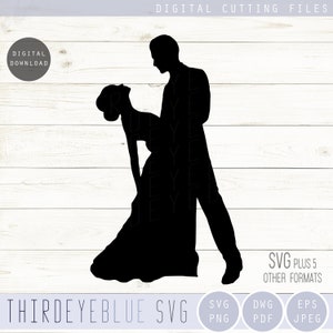 Wedding Couple SVG, Bride and Groom Svg, Wedding Topper Svg, Wedding Decal, Wedding Silhouette, Digital cutting file