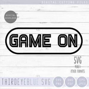 Gaming SVG Game on Digital Plotterdatei