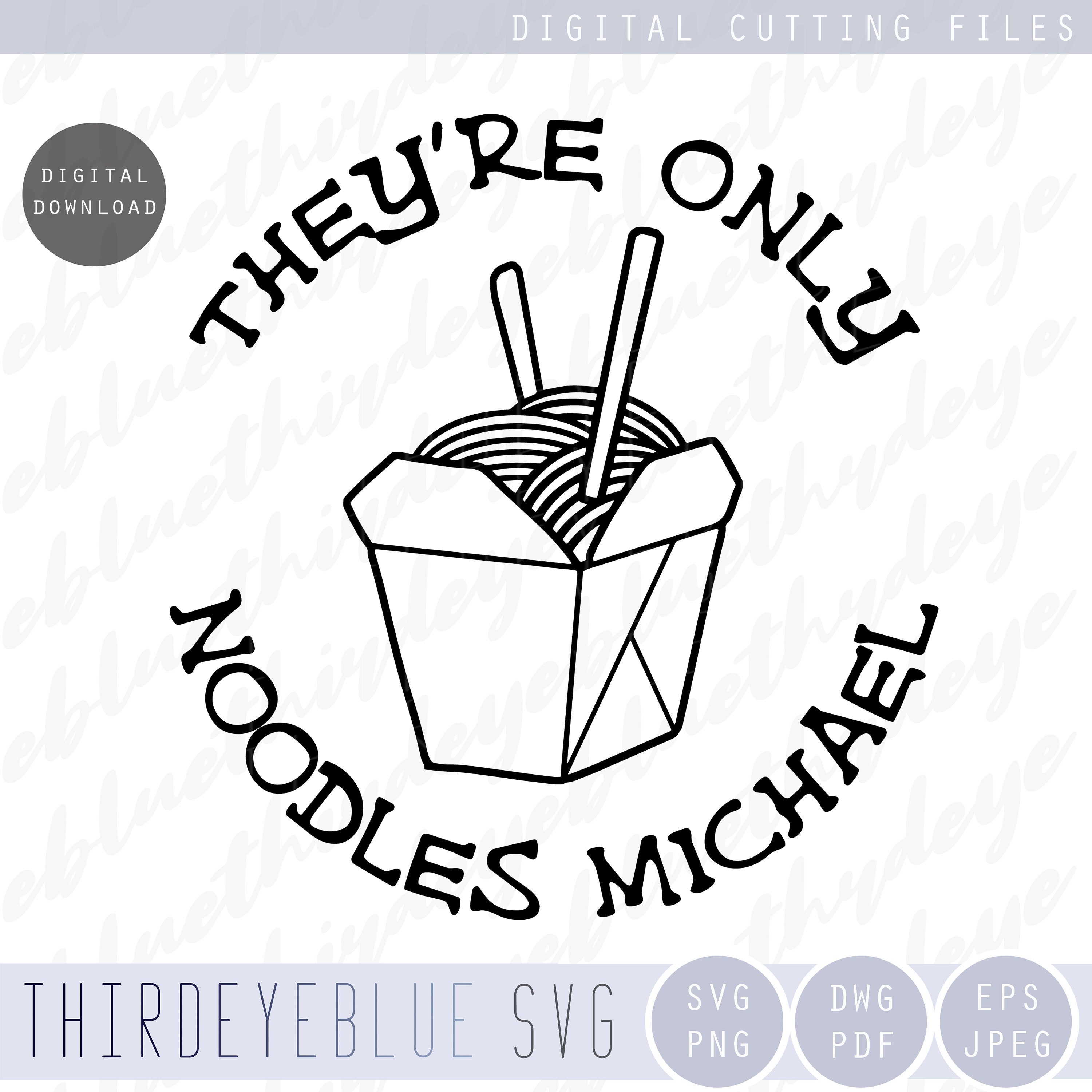 Noodles SVG 80s Movie SVG Mug SVG Gift Vinyl Decal | Etsy