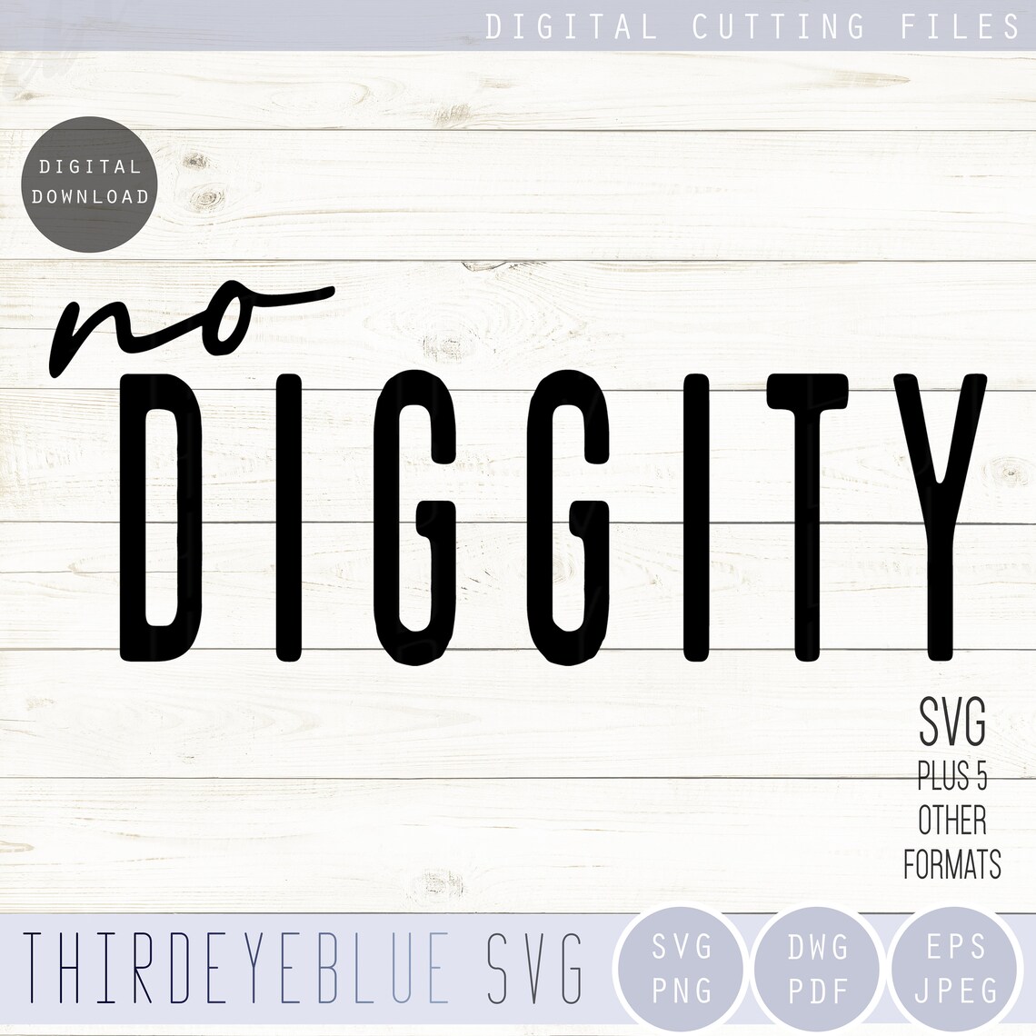 No diggity text