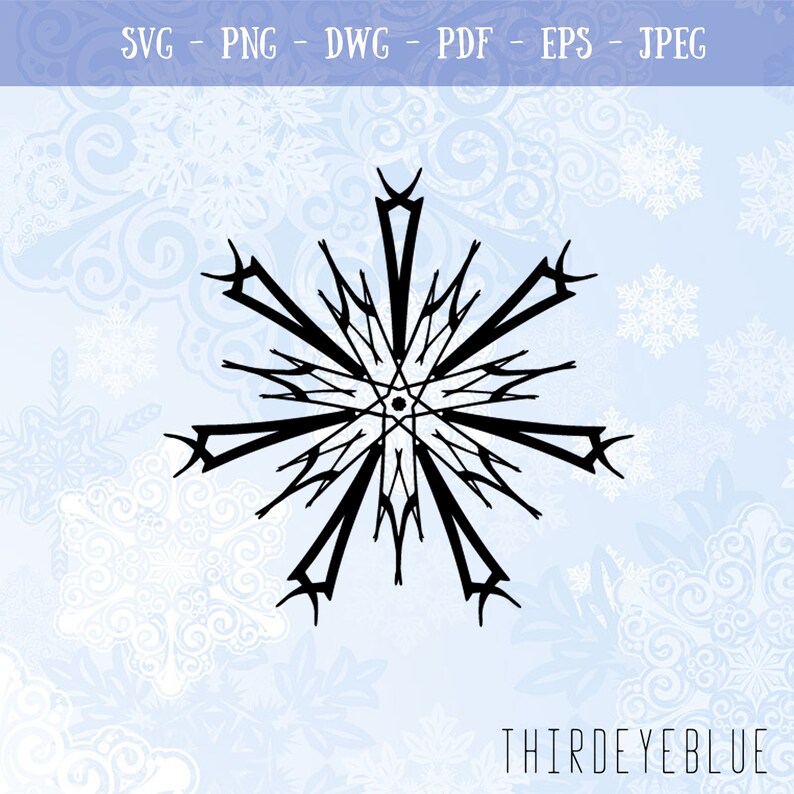 Christmas Snowflake Digital Cutting Design Bundle Svg Clip Art Art Collectibles Bookanyexpert Com
