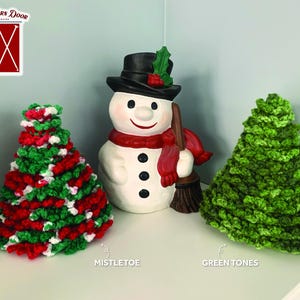 Decorative Crocheted Trees