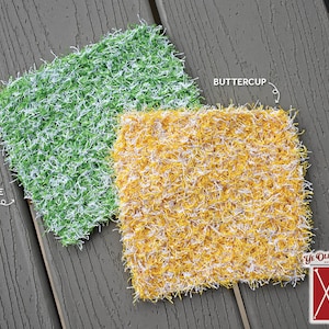 Scrubbie Dishcloth (Set of 2) eco friendly, durable, reusable | Dish scrubby | Pot scrubber | Dish sponge | Knit Scrubbie | Ready to Ship
