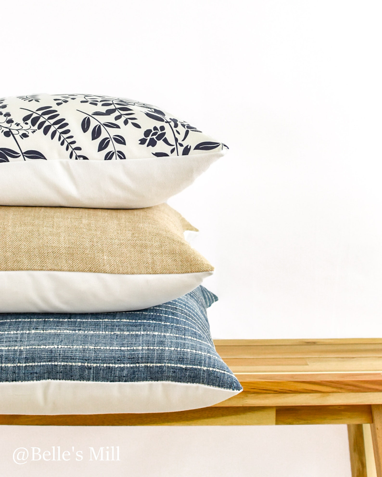 Tan Woven Pillow Cover Beige Woven Pillow Cover Tan Textured Etsy