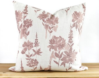 mauve accent pillows