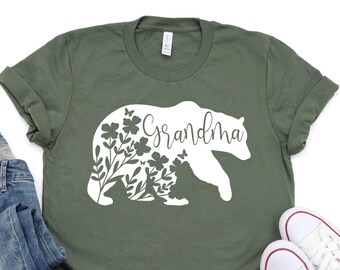 grandma bear moletom com capuz