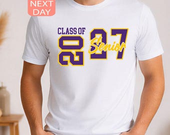 Camiseta de graduación de la promoción de 2027, camiseta de graduación de 2027, camiseta a juego para la universidad.