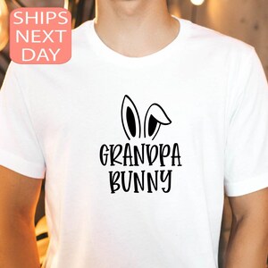Grandpa Bunny Shirt, Bunny Shirt, Grandpa Shirt, Easter Shirt, Easter Tees, Easter Bunny Shirt, Gift For Grandpa, Easter Gift