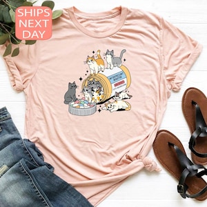 Grappig antidepressivum kattenshirt voor kattenmoeders, ideale kattenliefhebber cadeau, therapeut kat eigenaar cadeau, grappige kattenmoeder T-shirt voor geestelijke gezondheid