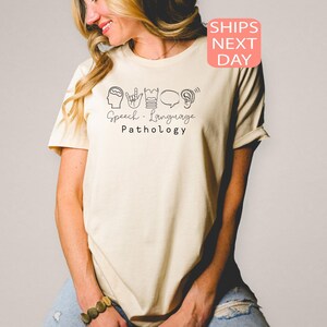 Shirt logopedist, shirt spraaktaal, trui SLP verpleegkundige, shirt SLP, shirt logopedist, shirt logopedist, cadeau voor SLP