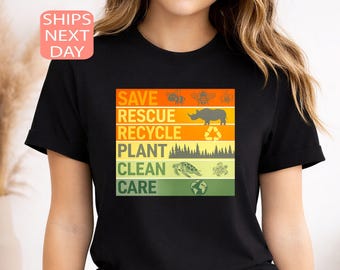 Earth Day Shirt, Save The Planet Sweatshirt, Recycle Tee, Environmental Shirt