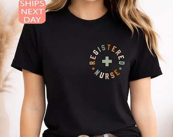 Camiseta de enfermera titulada para mujer, camiseta para estudiante de enfermería, regalo de graduación para enfermeras tituladas