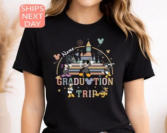 Camiseta personalizada Mickey e Amigos Disney Formatura 2026, Camisetas Viagem de Formatura Disney, Presente para Formando, Camisetas Família Disney, Camiseta de Formatura