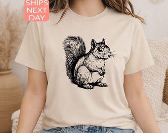 The Squirrel Whisperer Shirt. Squirrel Shirt. Squirrel T-shirt