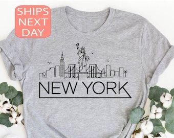 New York T Shirt - Etsy