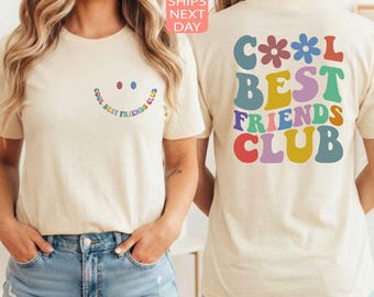 Camiseta genial del Club de Mejores Amigas, regalo a juego para mejores amigas