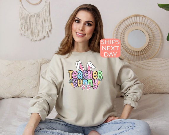 Teachng My Favorte Peeps PNG, Teacher Png, Easter Png, Easter Bunny