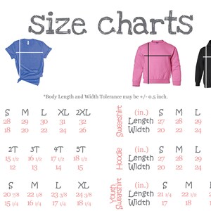 a diagram of a size chart for a women's hoodie