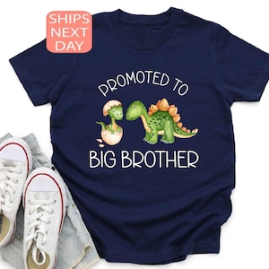 Big Brother Shirt, Big Brother Dinosaur T-Shirt, Promoted To Big Brother, Pregnancy Announcement, Going To Be A Big Brother, Big Bro Gift
