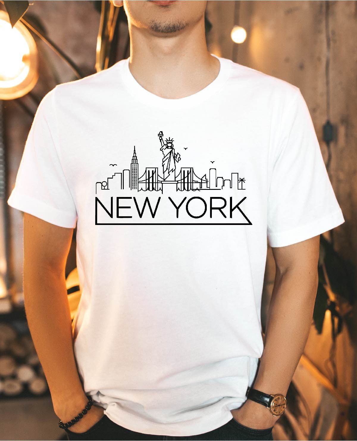 “WHENEVER” NEW YORK CITY T-SHIRT