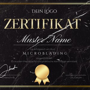 Microblading-certifikat tillgängligt för nedladdning