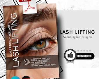 Lash Lifting training materials for download