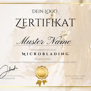 Microblading-certifikat tillgängligt för nedladdning